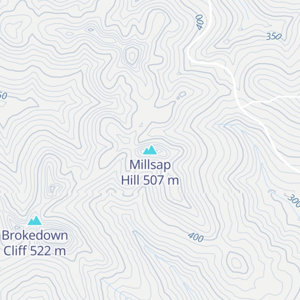 Map of Millsap Hill