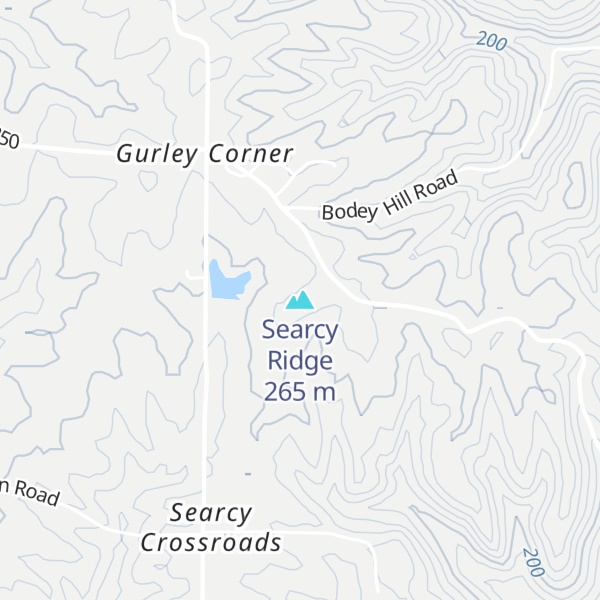Map of Searcy Ridge