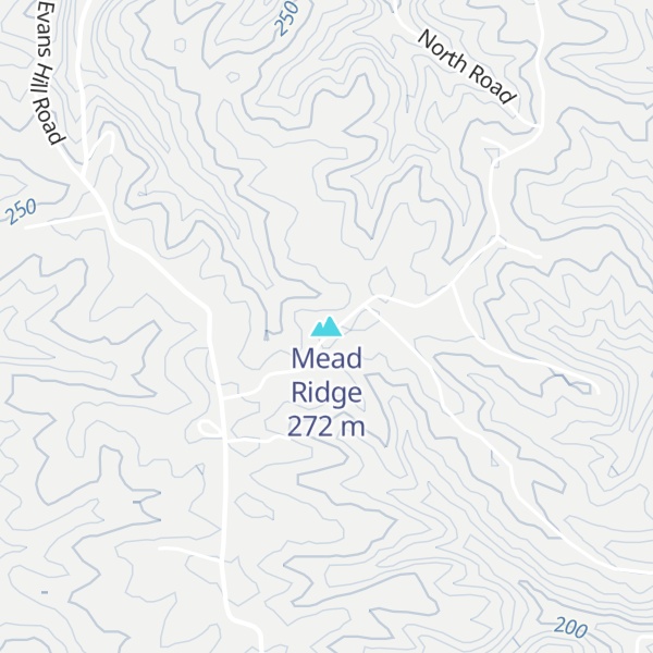 Map of Mead Ridge
