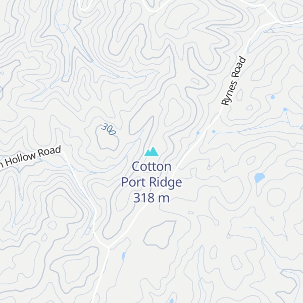 Map of Cotton Port Ridge