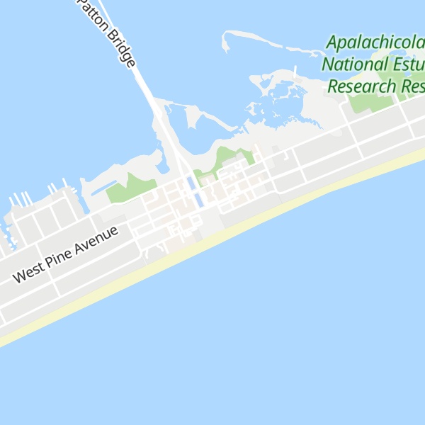 Map of Saint George Island Visitors Center