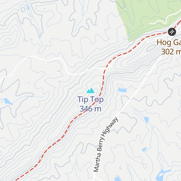 Map of Tip Top