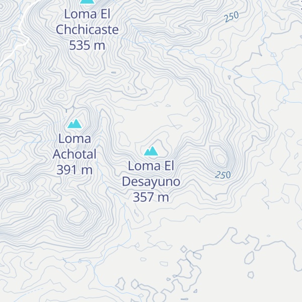 Map of Loma El Desayuno