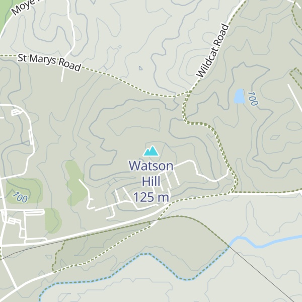 Map of Watson Hill