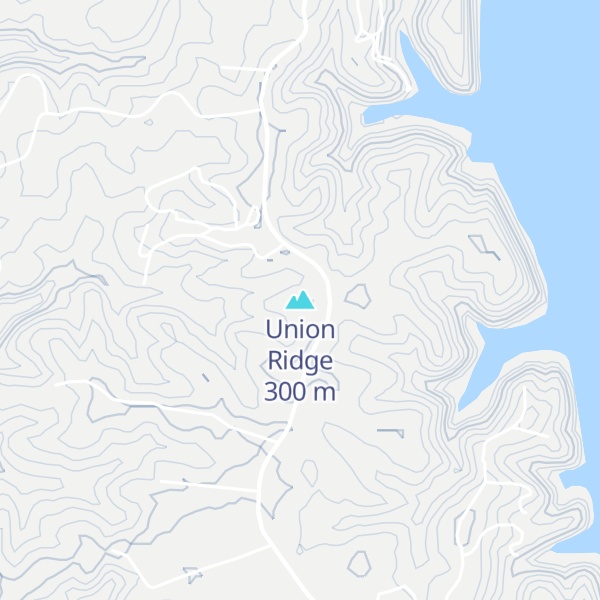 Map of Union Ridge