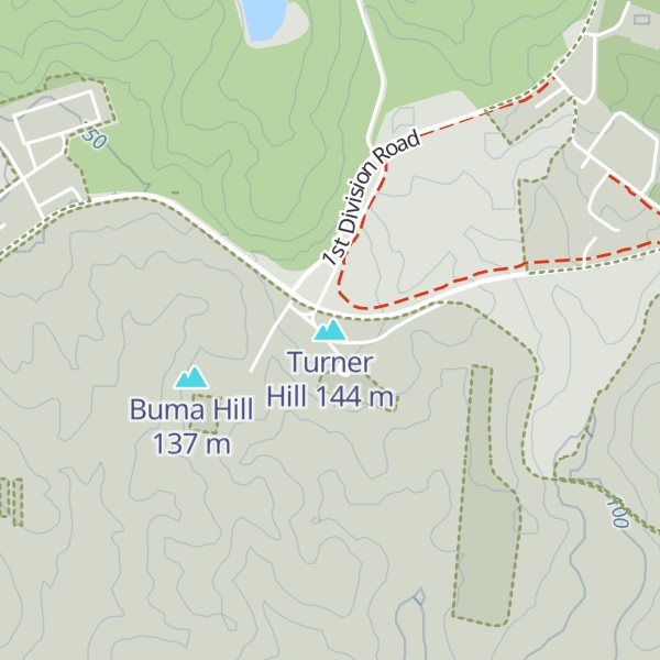 Map of Turner Hill
