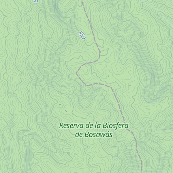 Map of Barrarás