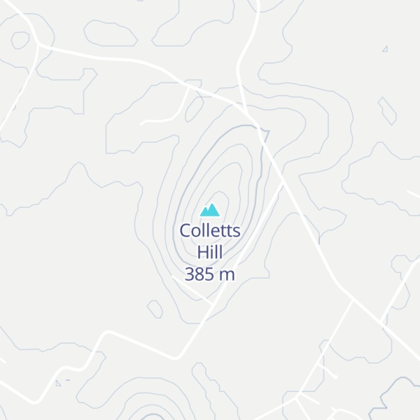 Map of Colletts Hill