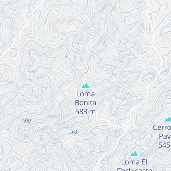 Map of Loma Bonita