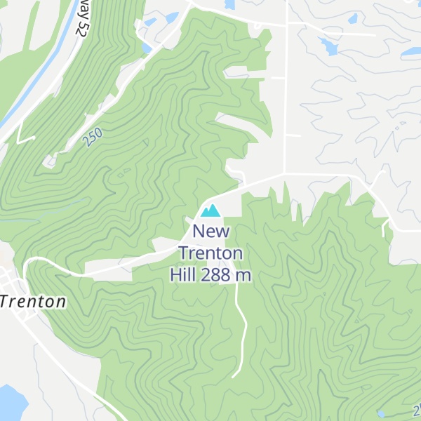 Map of New Trenton Hill