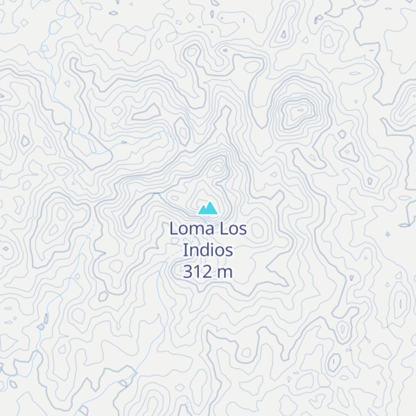 Map of Loma Los Indios