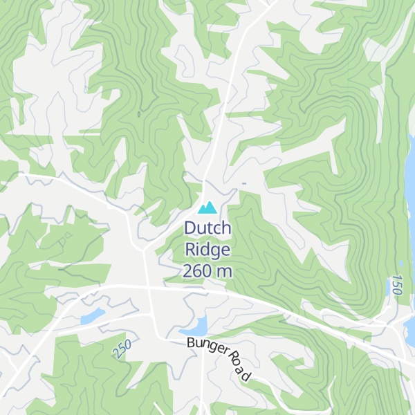 Map of Dutch Ridge