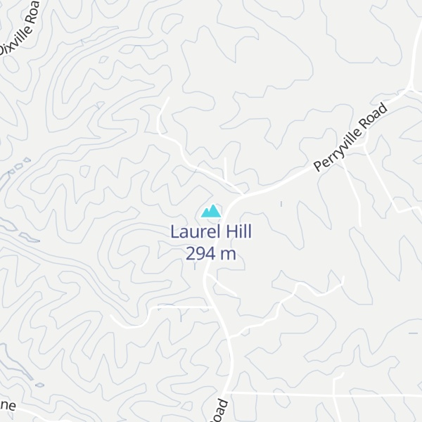 Map of Laurel Hill
