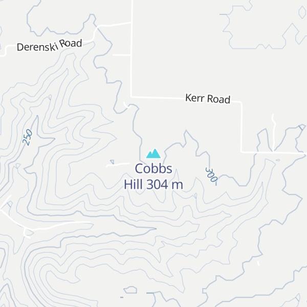 Map of Cobbs Hill