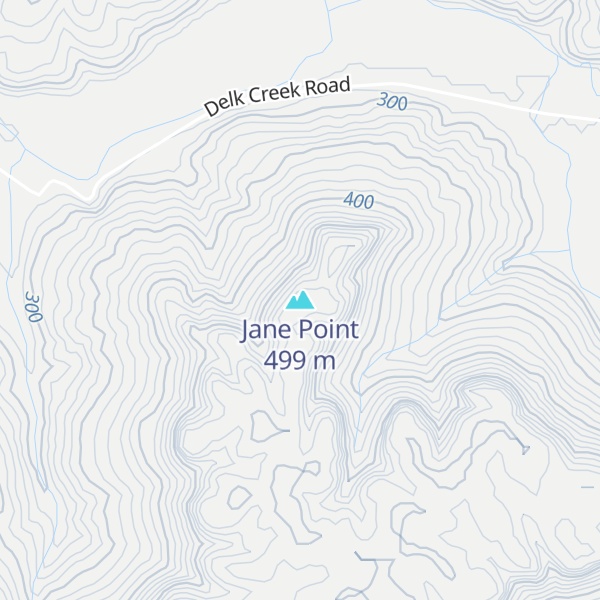 Map of Jane Point