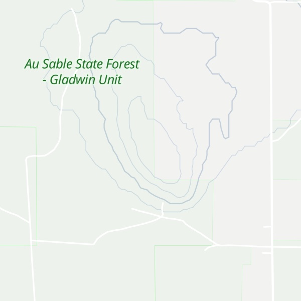 Map of Blue Mountain