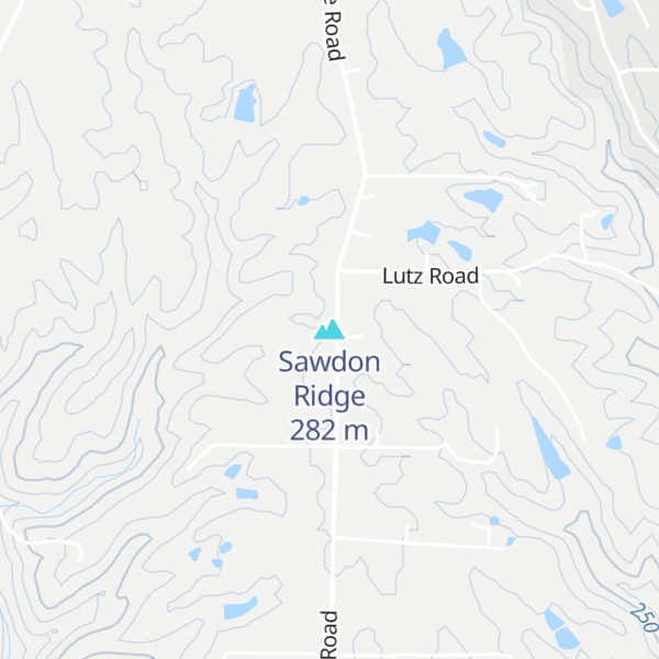 Map of Sawdon Ridge