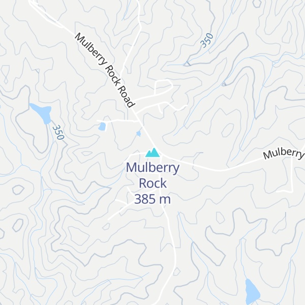 Map of Mulberry Rock