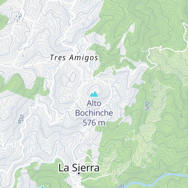 Map of Alto Bochinche