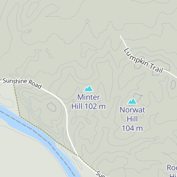 Map of Minter Hill