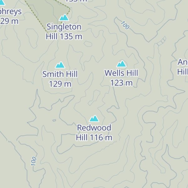 Map of Craig Hill