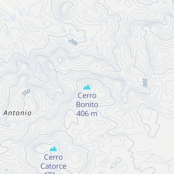 Map of Cerro Bonito