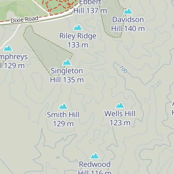 Map of Elliott Hill