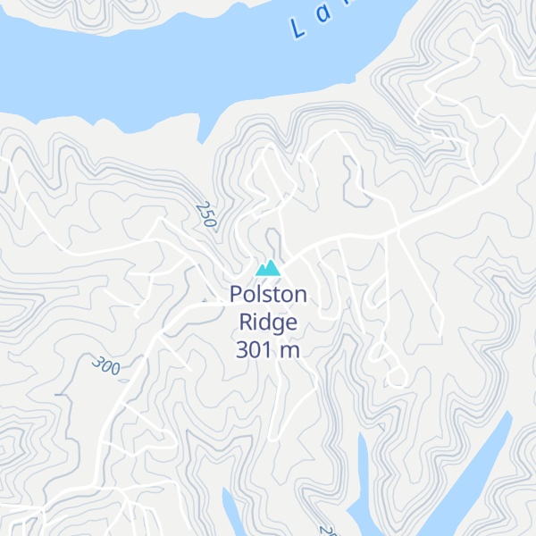 Map of Polston Ridge