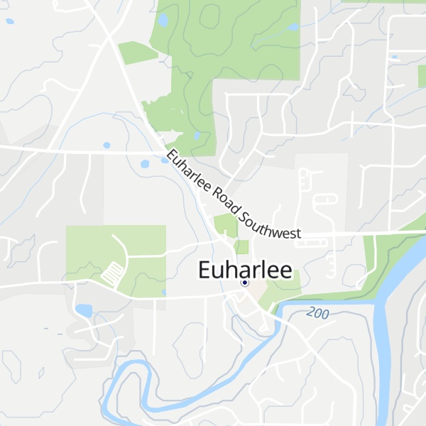 Map of Euharlee Welcome Center & History Museum