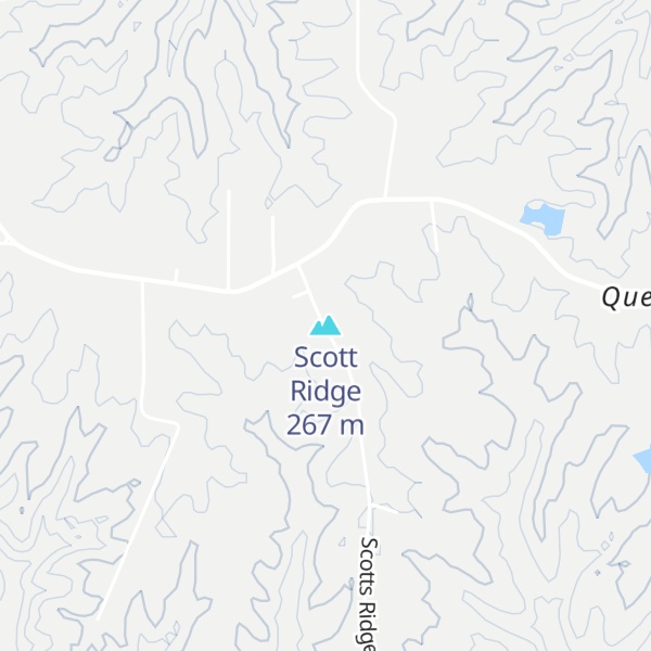 Map of Scott Ridge