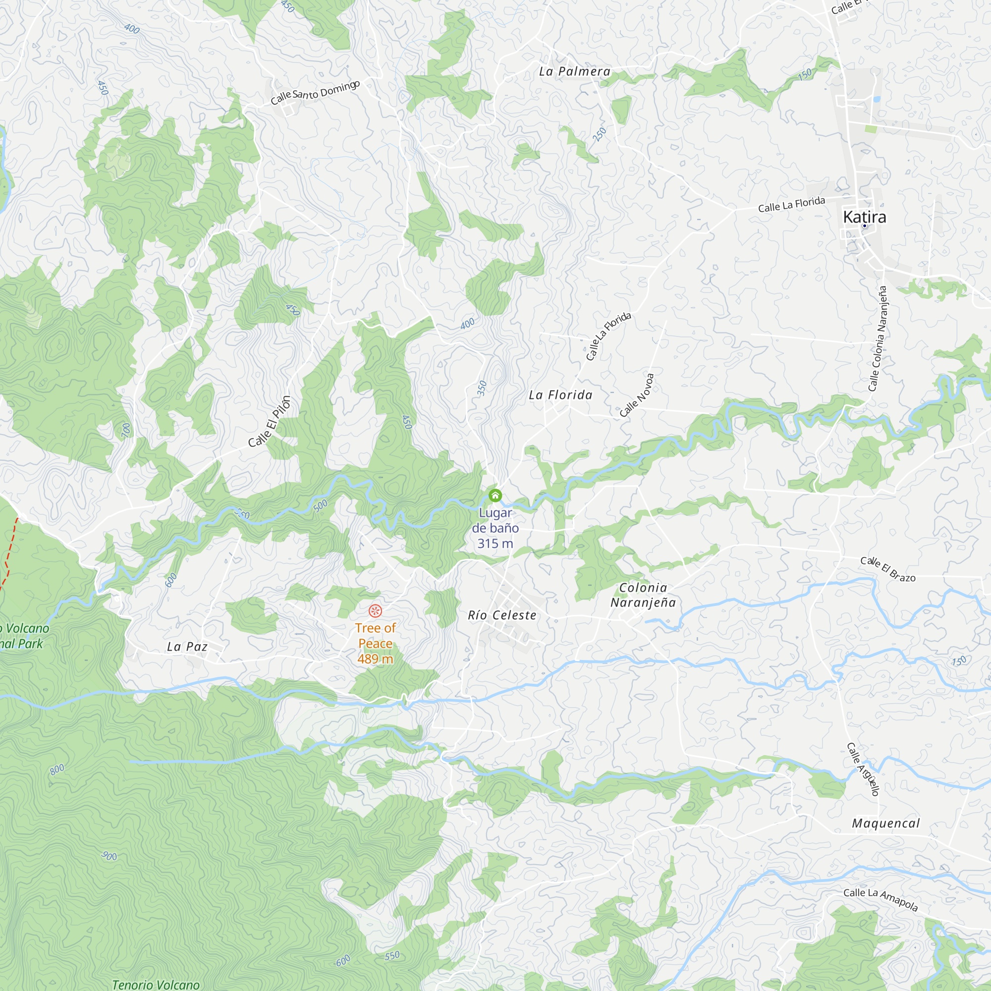 Lugar de baño map