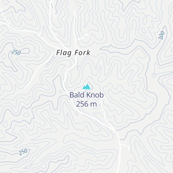 Map of Bald Knob