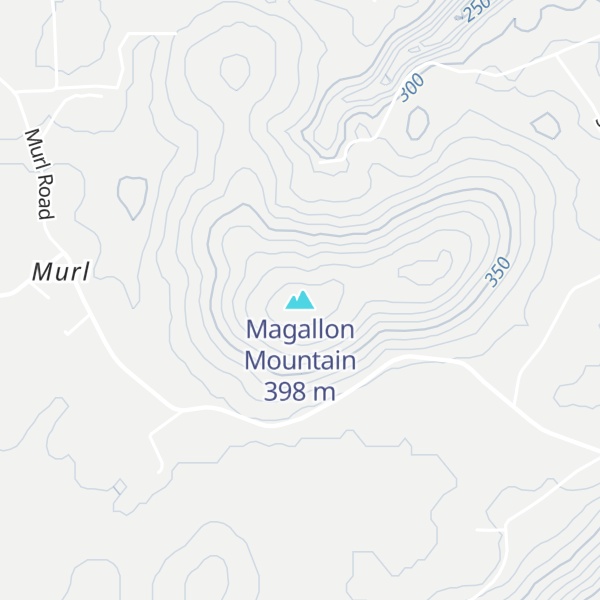 Map of Magallon Mountain