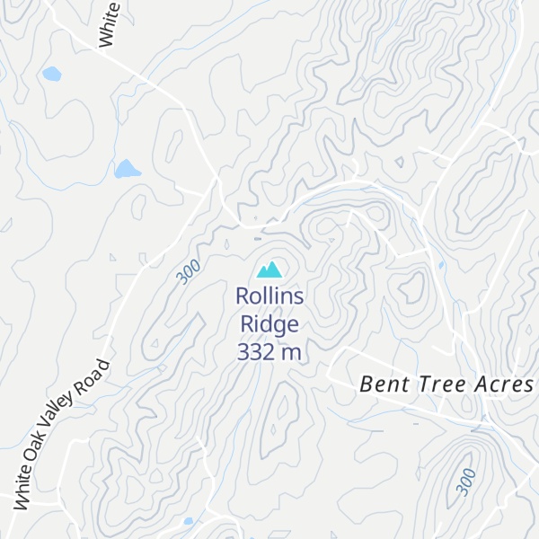 Map of Rollins Ridge