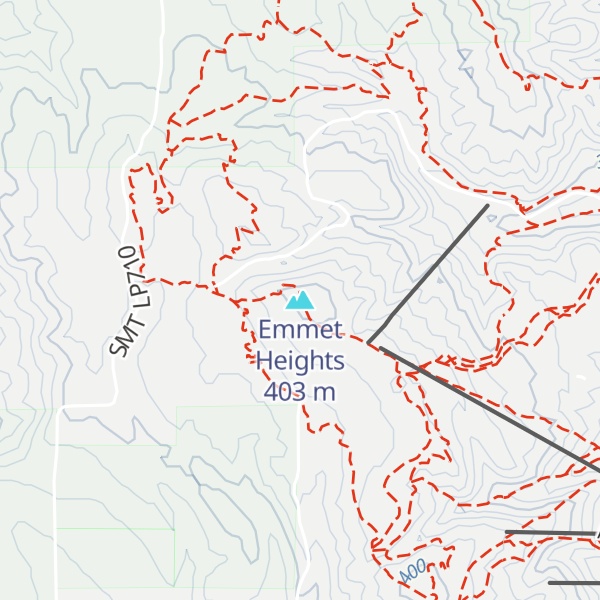 Map of Emmet Heights