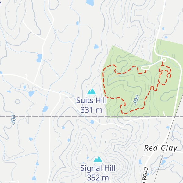 Map of Suits Hill