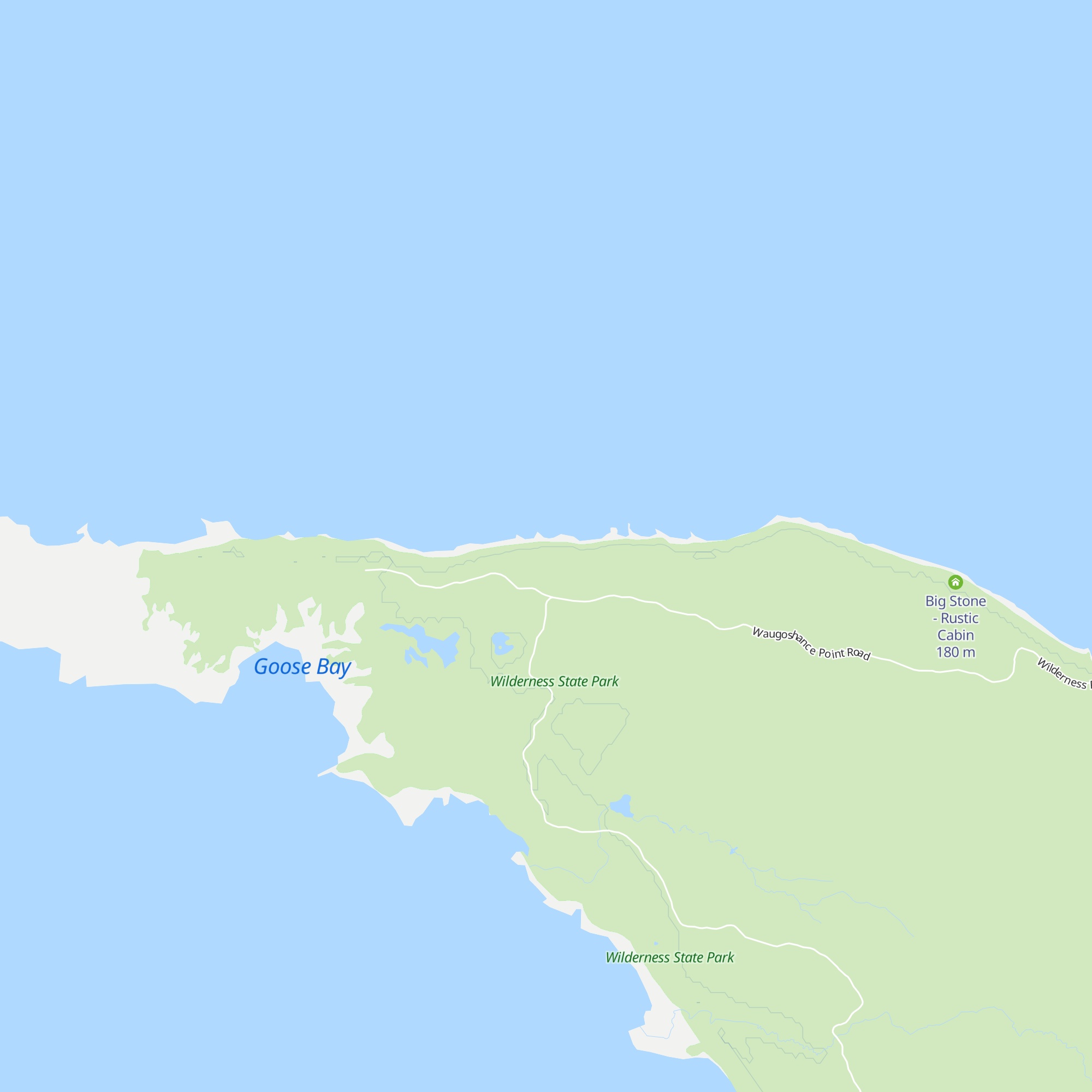 Station Point - Rustic Cabin map