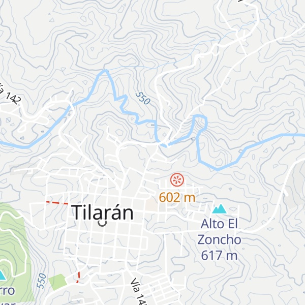 Map of Cabanas Los Cielos
