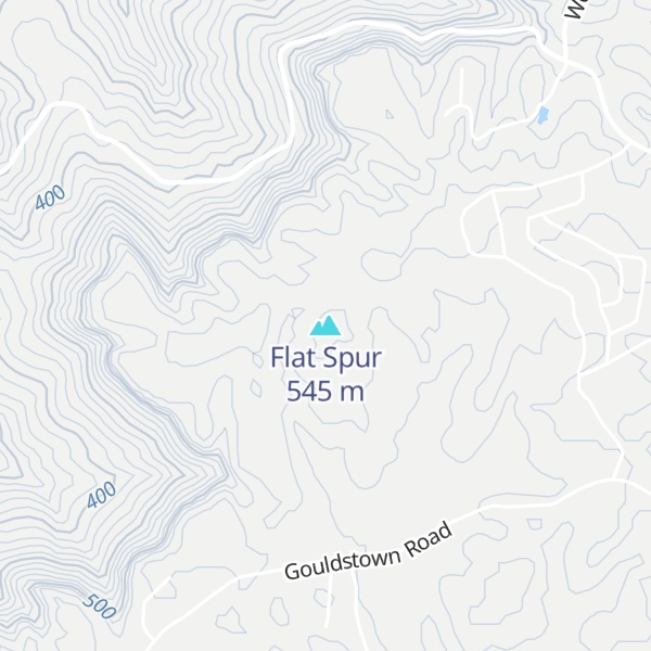 Map of Flat Spur