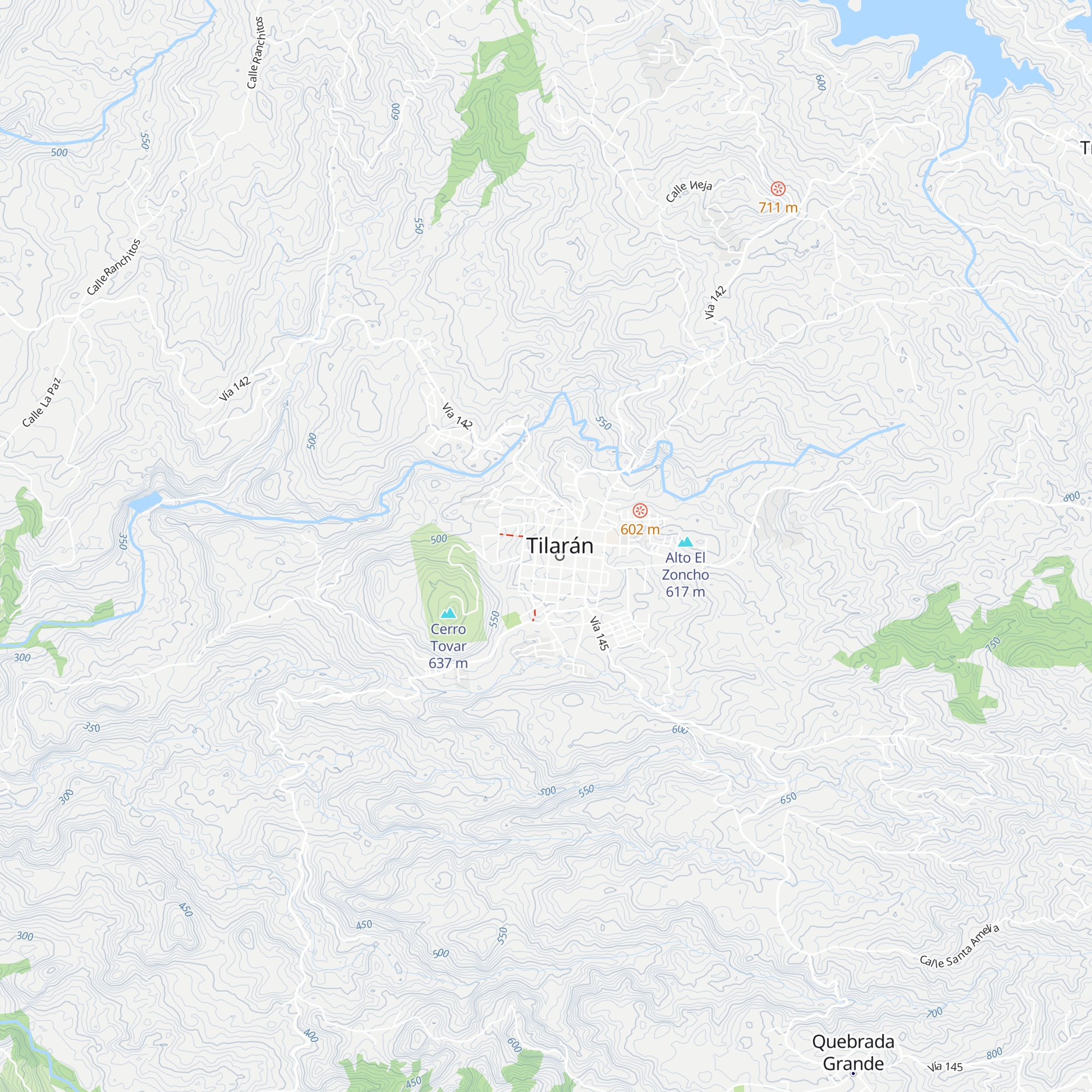 Cabañas El Sueño map