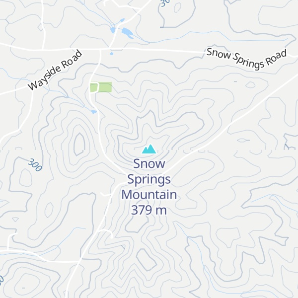Map of Snow Springs Mountain