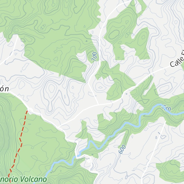 Map of Cabañas Los Laguitos Río Celeste