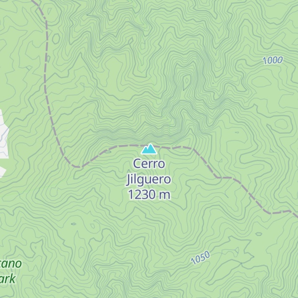 Map of Cerro Jilguero