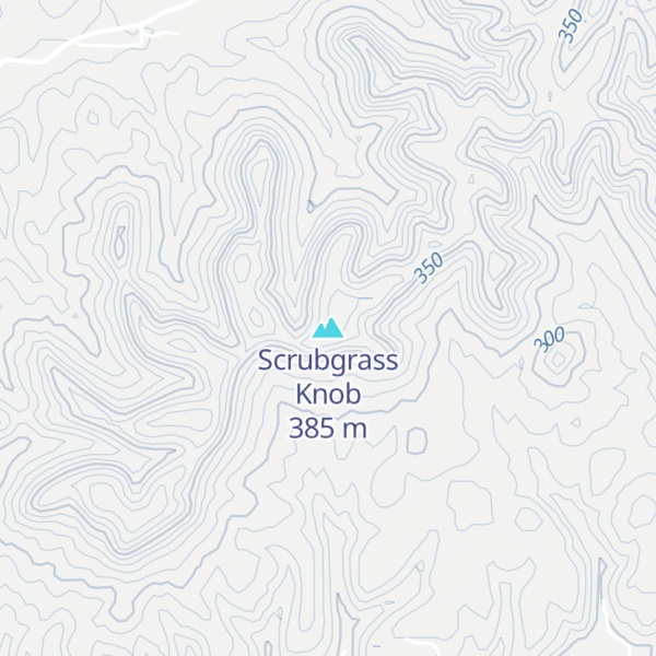 Map of Scrubgrass Knob