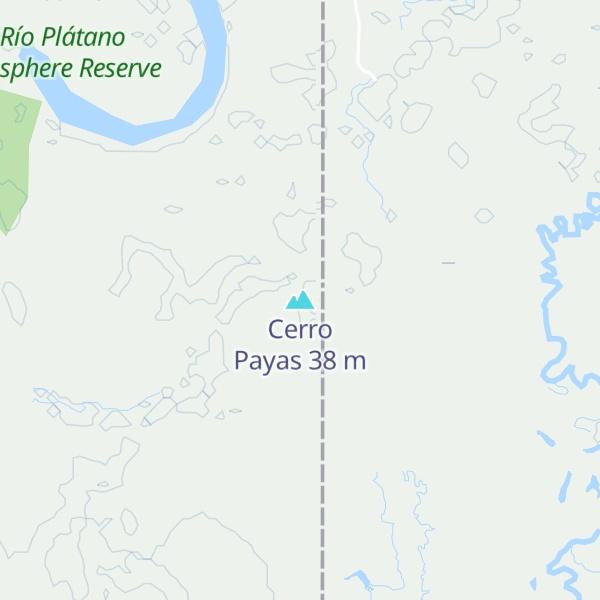 Map of Cerro Payas