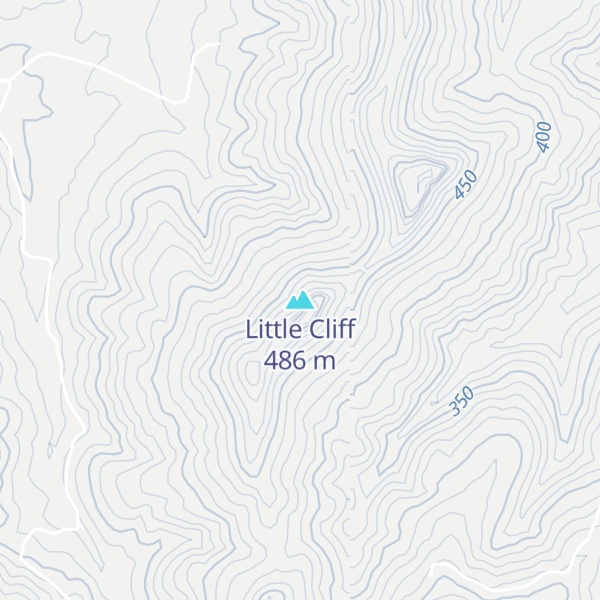 Map of Little Cliff