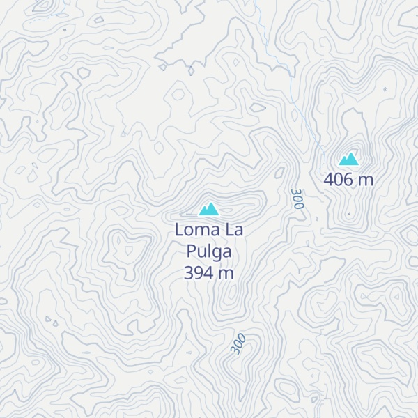 Map of Loma La Pulga