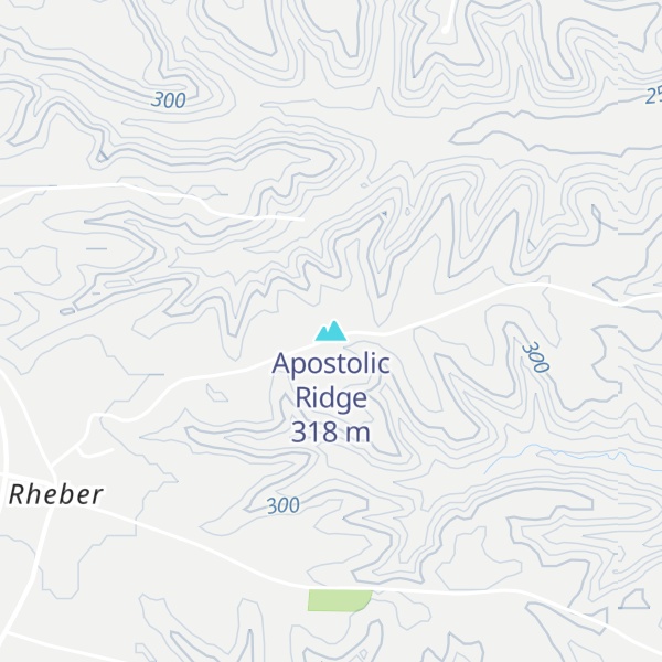 Map of Apostolic Ridge