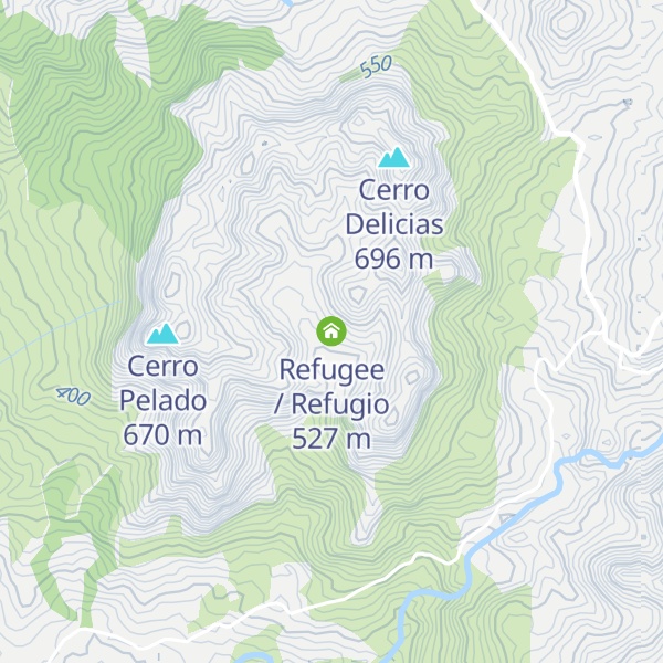 Map of Refugee / Refugio