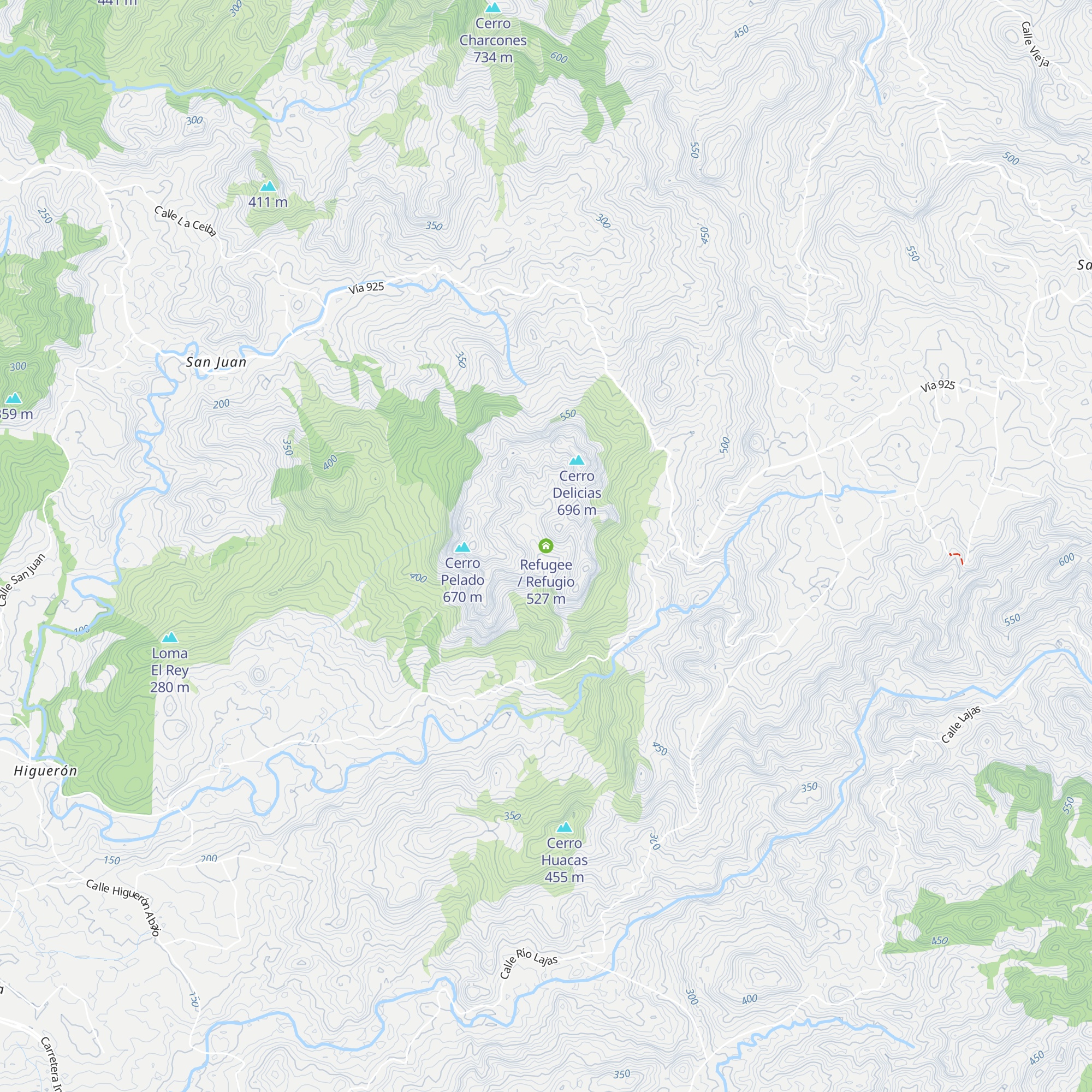 Refugee / Refugio map